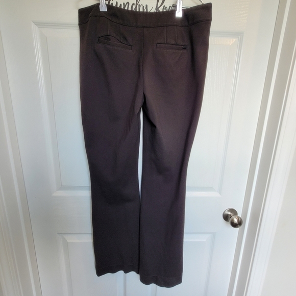 WHBM Black Mid Rise Boot Cut Dress Slacks Pants Women's Size 6 Regular - Picture 2 of 16